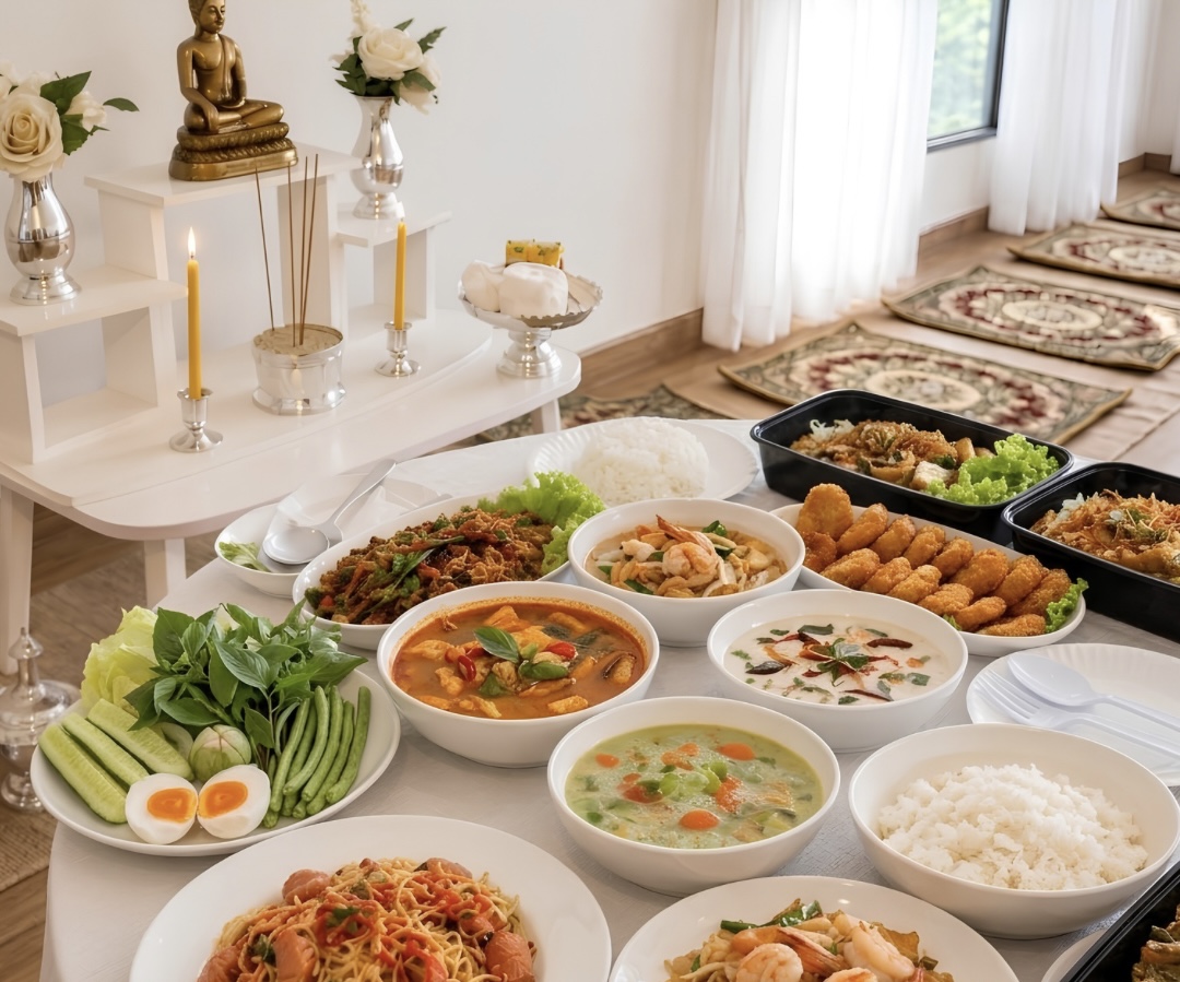 แพ็กเกจทำบุญชุด Starter อาหารชุด